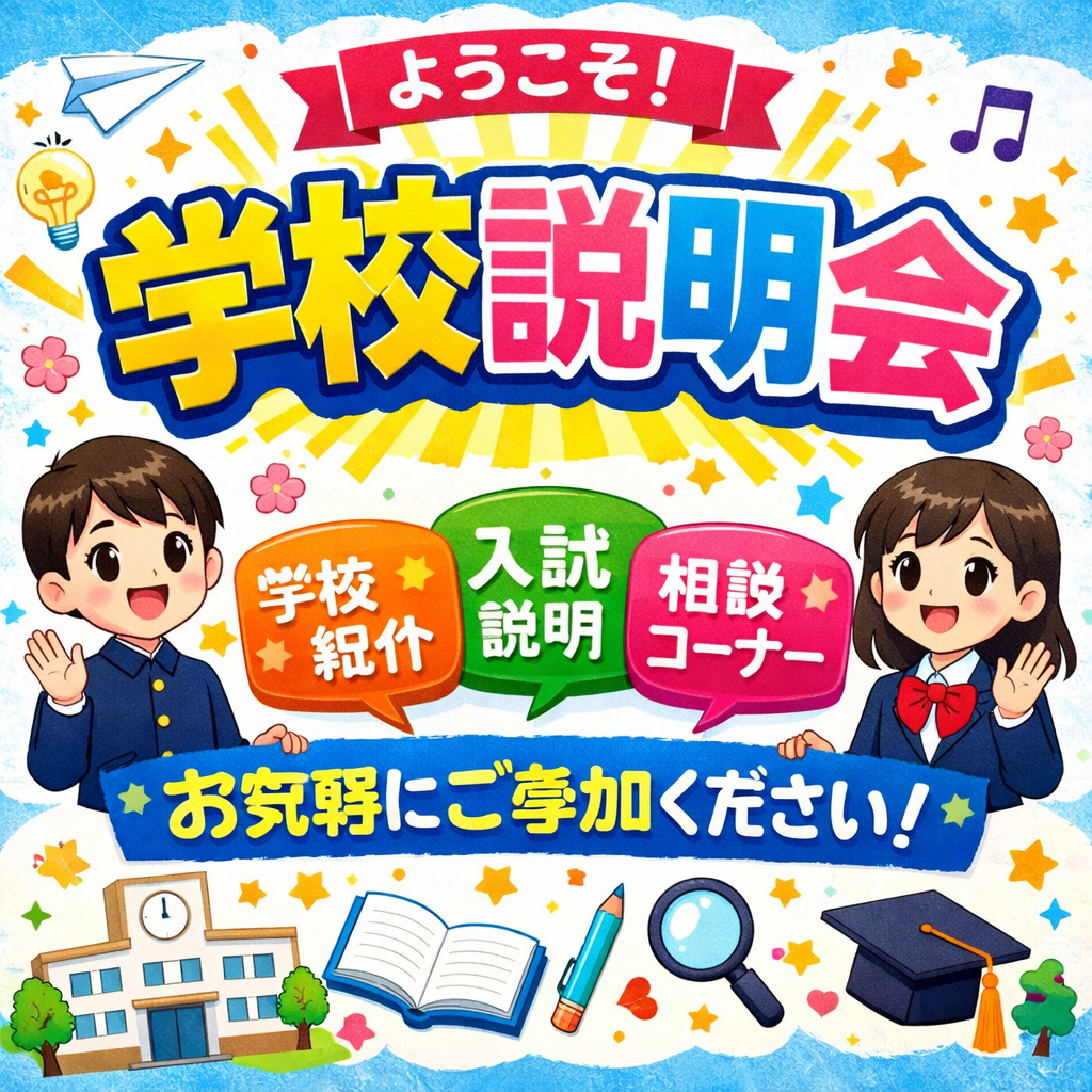 2026年度の学校説明会がスタートしました